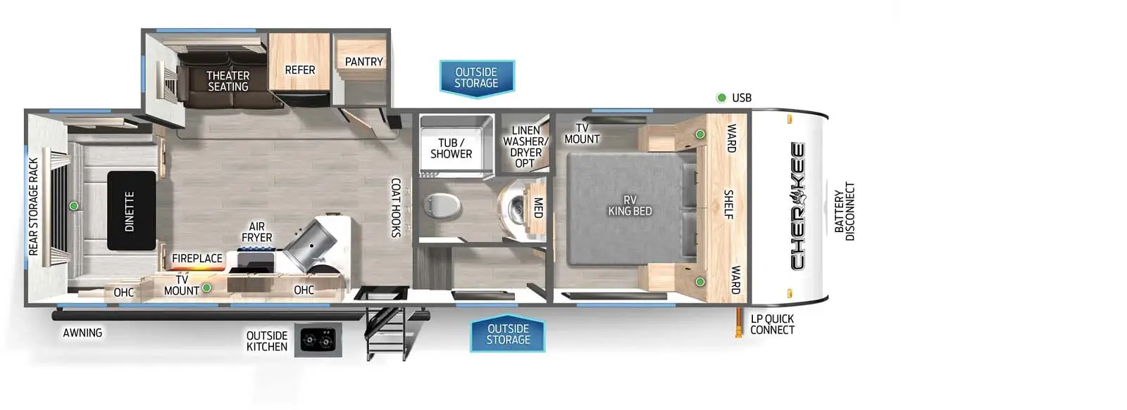 265SBBL Floorplan Image